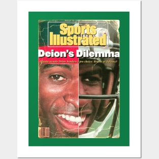 Deion Sanders - Braves or Falcons Posters and Art